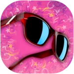 sunglasses photo editor android application logo